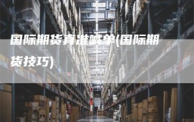 国际期货真准喊单(国际期货技巧)