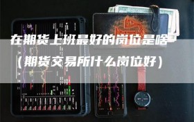 在期货上班最好的岗位是啥（期货交易所什么岗位好）