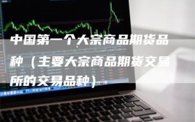 中国第一个大宗商品期货品种（主要大宗商品期货交易所的交易品种）