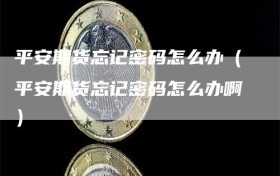 平安期货忘记密码怎么办（平安期货忘记密码怎么办啊）