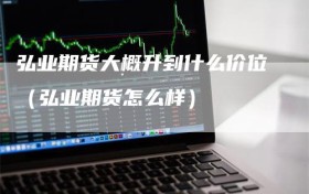 弘业期货大概升到什么价位（弘业期货怎么样）