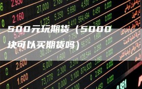 500元玩期货（5000块可以买期货吗）