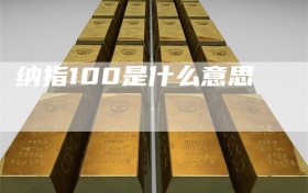 纳指100是什么意思
