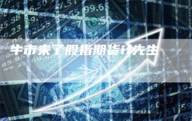 牛市来了股指期货if先生