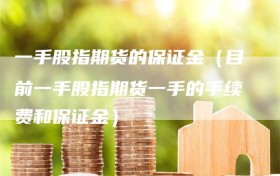 一手股指期货的保证金（目前一手股指期货一手的手续费和保证金）