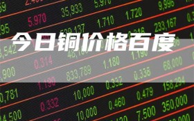 今日铜价格百度