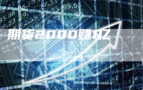 期货2000赚1亿