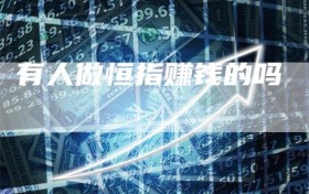 有人做恒指赚钱的吗