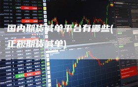 国内期货喊单平台有哪些(正规期货喊单)