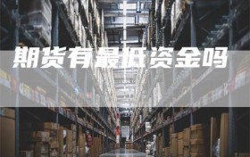 期货有最低资金吗