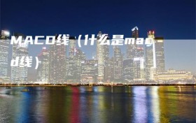 MACD线（什么是macd线）