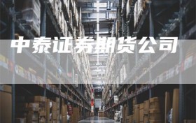 中泰证券期货公司