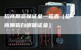 招商期货保证金一览表（招商期货白银保证金）