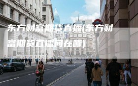 东方财富期货直播(东方财富期货直播间在哪)