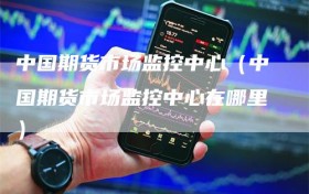 中国期货市场监控中心（中国期货市场监控中心在哪里）