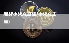 期货小火龙直播(小火龙主播)