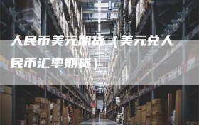 人民币美元期货（美元兑人民币汇率期货）