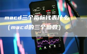 macd三个指标代表什么（macd的三个参数）