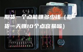 期货一个点能赚多少钱（期货一天赚10个点容易吗）