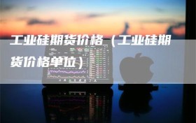 工业硅期货价格（工业硅期货价格单位）