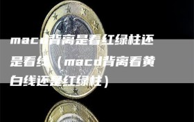 macd背离是看红绿柱还是看线（macd背离看黄白线还是红绿柱）