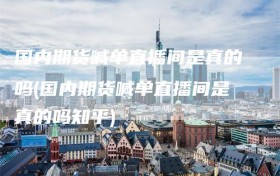 国内期货喊单直播间是真的吗(国内期货喊单直播间是真的吗知乎)