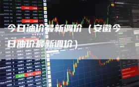 今日油价最新调价（安徽今日油价最新调价）