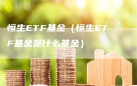 恒生ETF基金（恒生ETF基金是什么基金）