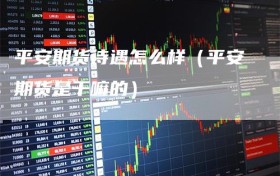 平安期货待遇怎么样（平安期货是干嘛的）