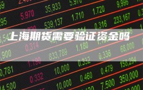 上海期货需要验证资金吗