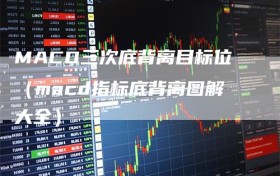 MACD三次底背离目标位（macd指标底背离图解大全）