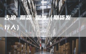 古浪 期货 是谁（期货发行人）