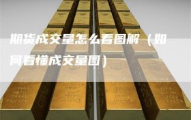 期货成交量怎么看图解（如何看懂成交量图）