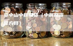 安中山中辉期货（中辉期货官方网）