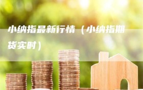 小纳指最新行情（小纳指期货实时）