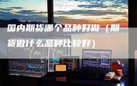 国内期货哪个品种好做（期货做什么品种比较好）