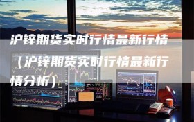 沪锌期货实时行情最新行情（沪锌期货实时行情最新行情分析）