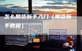 怎么期货新手入门（期货新手教程）