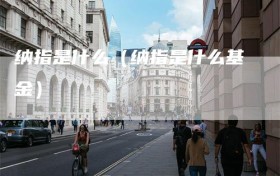 纳指是什么（纳指是什么基金）