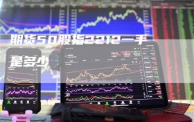 期货50股指2212一手是多少