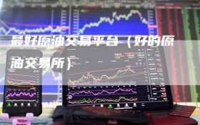 最好原油交易平台（好的原油交易所）
