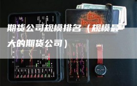 期货公司规模排名（规模最大的期货公司）