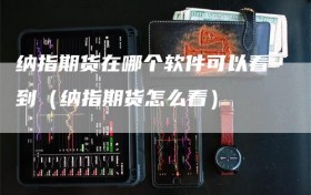 纳指期货在哪个软件可以看到（纳指期货怎么看）