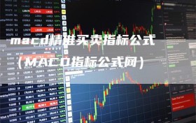macd精准买卖指标公式（MACD指标公式网）