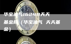 华宝油气162411天天基金网（华宝油气 天天基金）