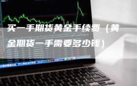 买一手期货黄金手续费（黄金期货一手需要多少钱）