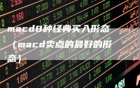 macd8种经典买入形态（macd卖点的最好的形态）