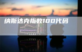 纳斯达克指数100代码