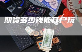 期货多少钱能开户玩