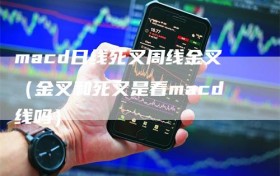 macd日线死叉周线金叉（金叉和死叉是看macd线吗）
